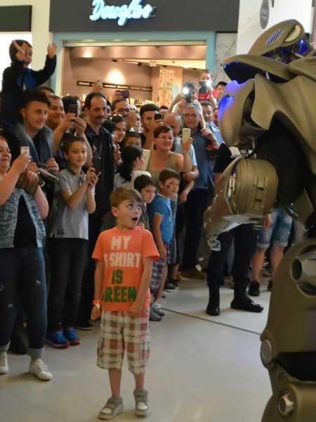Titan the Robot in Romania