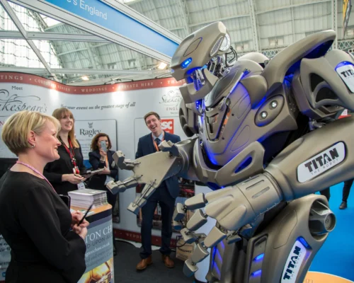 Exhibition Marketing in 2026: How to Skyrocket Trade Show Footfall with Titan the Robot