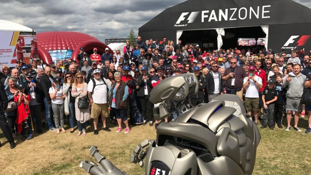 formula one fanzone show titan