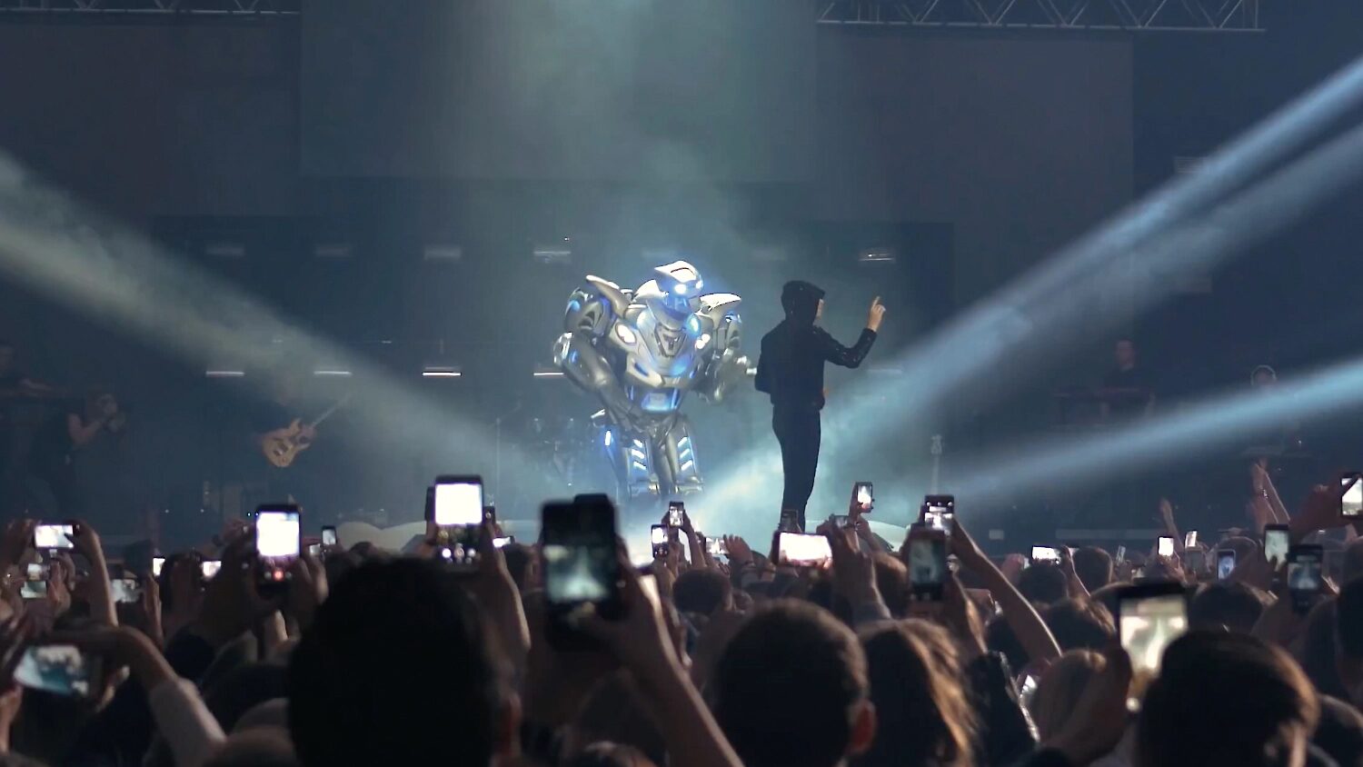 titan celebrity festival on stage