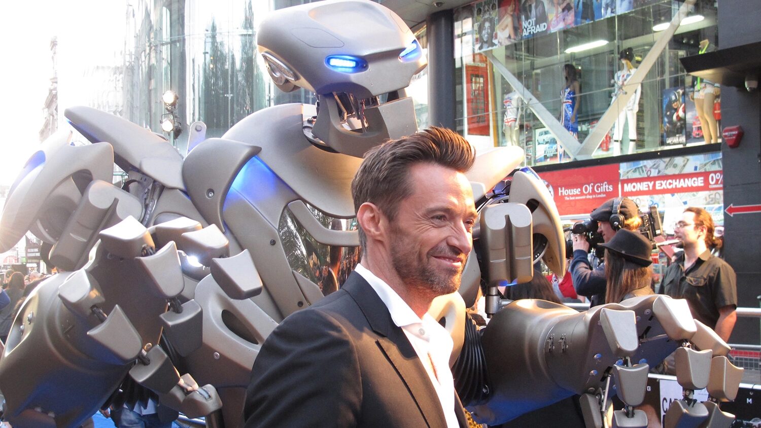 titan celebrity hugh jackman red carpet