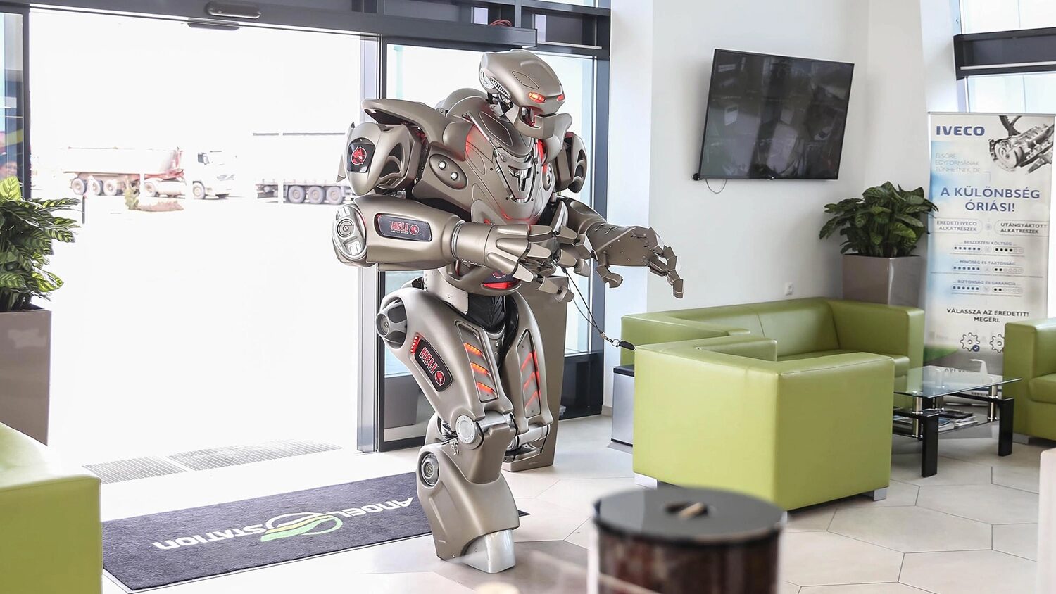 titan corporate building entrance