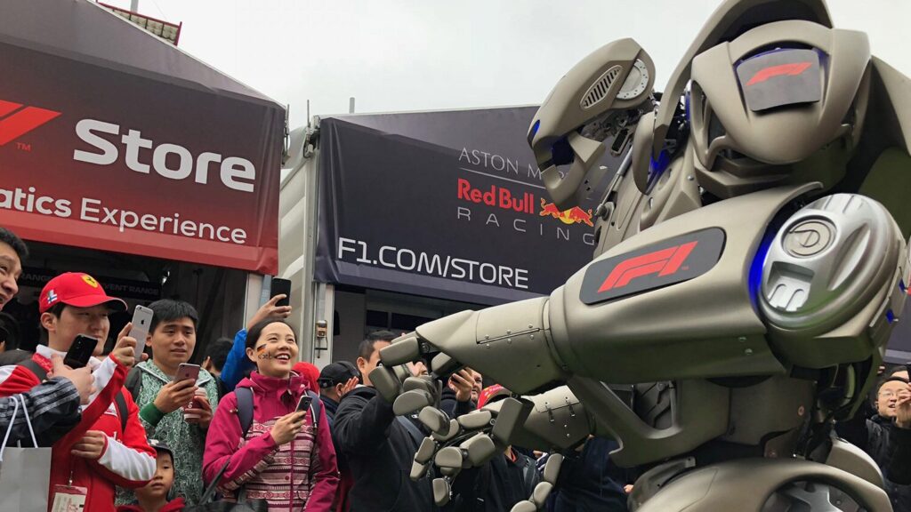 f1 shanghai entertainment interaction titan
