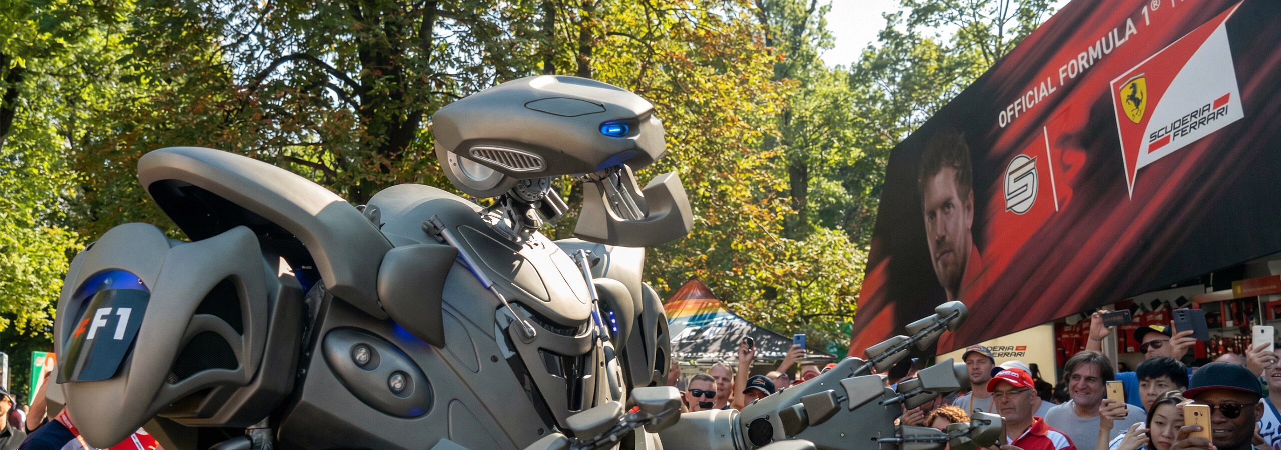italian f1 titan the robot entertainment