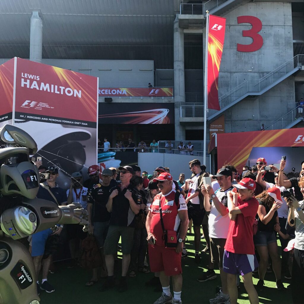 spanish f1 water squirt entertainment titan